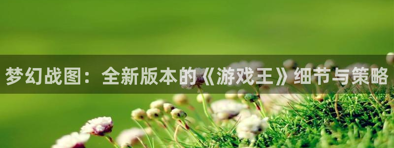 星欧娱乐app：梦幻战图：全新版本的《游戏王》细节与策略
